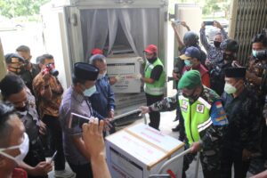 Sebanyak 2.560 Vaksin Covid-19 Sampai di Sumbawa Barat