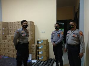 Polres Sumbawa Perketat Pengamanan di Tempat Penyimpanan Vaksin Covid-19