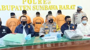 Nekat Curi Kabel Tembaga PT AMNT, Para Pelaku Tergiur Harga Perkilo Yang Mahal