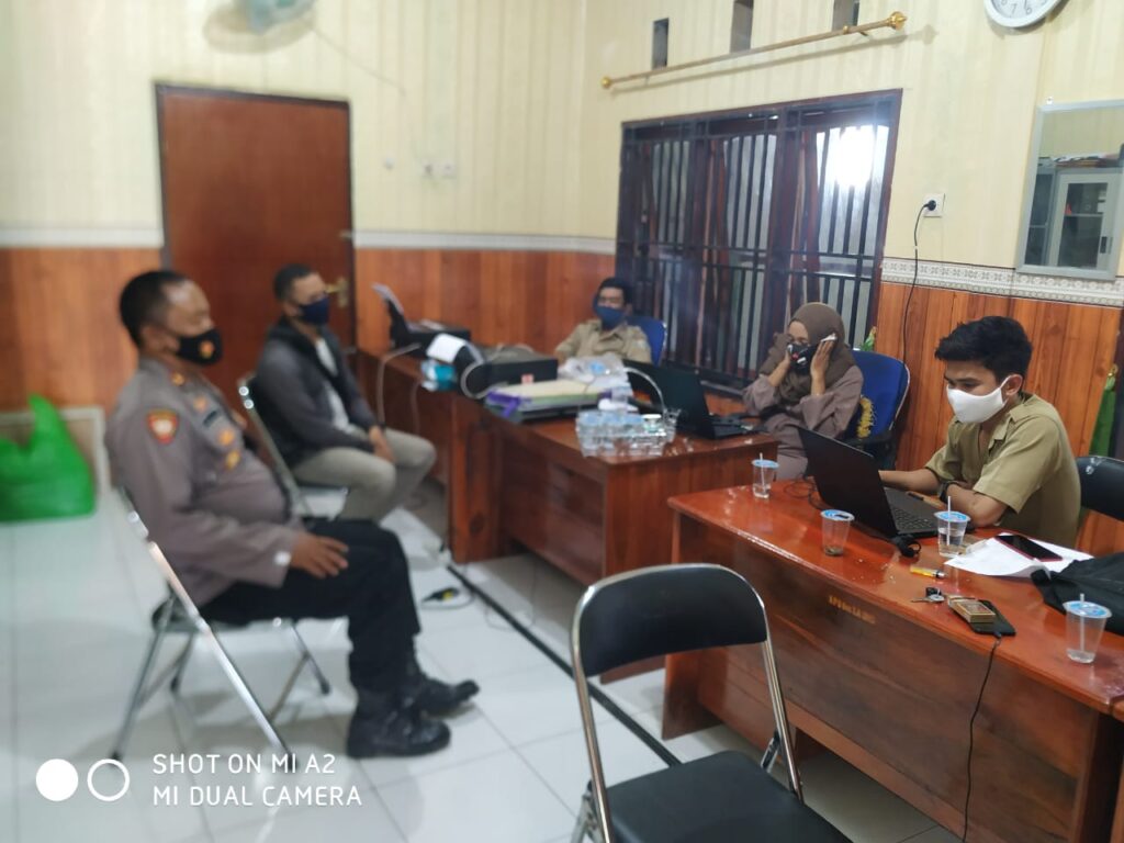 Kapolsek Brangrea Berharap Pemerintah Desa Terus Ingatkan Warga Patuhi Protokol Kesehatan