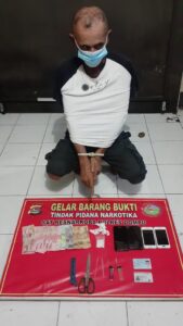 Miliki sabu 10,14 gram, Kakek 54 tahun dibekuk Polisi
