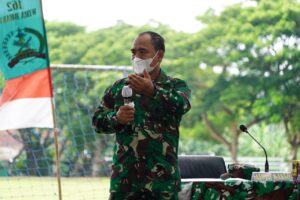 Agar Sukses Dalam Tugas, Ini Arahan Asops Kasad Kepada Personel Satgas Pamtas RI-RDTL Yonif 742/SWY