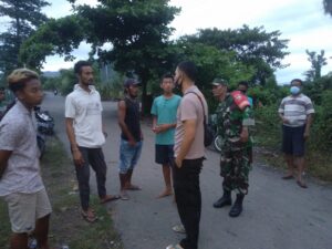 Sigap, Kapolsek Pajo Bubarkan Konsentrasi Massa yang hampir bertikai