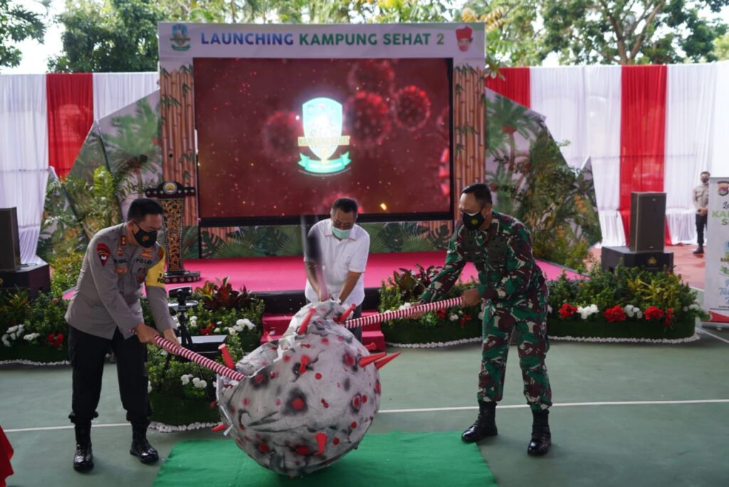 Korem 162/WB Beserta Jajaran Siap Mendukung Penuh Program Kampung Sehat Jilid