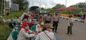 Operasi Yustisi Di Samota, Petugas Gabungan Jaring Puluhan Pelanggar