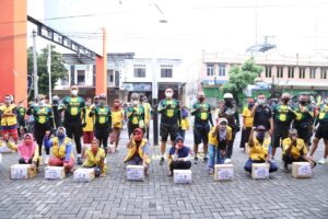 Gowes Sinergi & Bakti Sosial Ala TNI POLRI NTB.