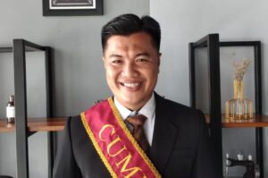 Hebat, Seorang Kapolsek di Kabupaten Sumbawa Lulus S2 Inovasi di UTS Dengan IPK Tertinggi