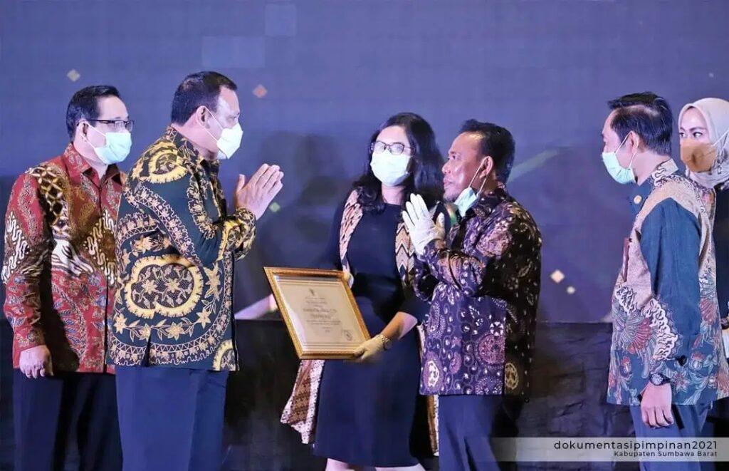 Awal 2021 KSB mendapat penghargaan dari KASN