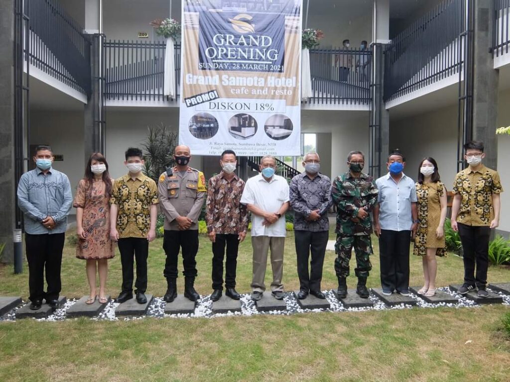 Hotel Grand Samota Dibuka, Plh Bupati Ingatkan Tenaga Kerja Lokal Harus Diserap