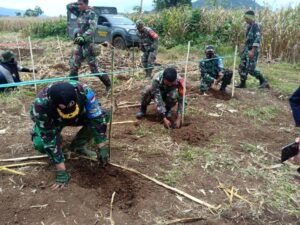 Dandim 1628/ SB Mari Bersinergi Wujudkan Ketahanan Pangan Di Tengah Pandemi Covid -19
