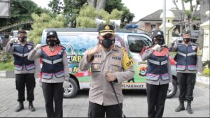 Inovasi Amak Bhabin Polresta Mataram Membantu Warga di Masa Pandemi