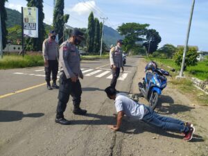 Gelar KKYD, Polres Sumbawa Barat Imbau Masyarakat Patuhi Protokol Kesehatan