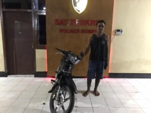 Lagi, Tim Puma Polres Dompu Ungkap Curanmor Milik Warga Manggeasi Dompu