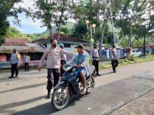 Polsek Woja Jaring 32 Pelanggar Prokes Saat Operasi Yustisi Kali Ini