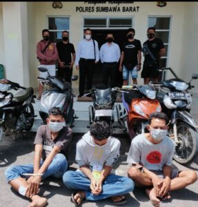 Tim Puma Polres Sumbawa Barat Kembali Bekuk Pelaku Curanmor