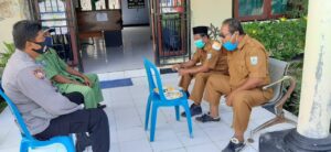 Bhabinkamtibmas Mantun, Siapkan Warganya Ikuti Lomba Kampung Sehat Jilid II