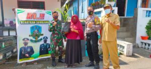 Dukung Kampung Sehat Jilid II, Desa Jorok Bagikan Bibit Tanaman Herbal Kepada Warga