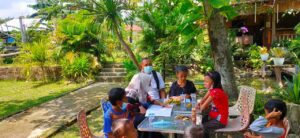 Belajar Sehat, Cara Ampuh Desa Jorok Atasi Kejenuhan Para Murid Selama Belajar Daring