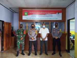 Kapolres Sumbawa Motivasi Pemdes Dan Warga Desa Jorok Sukseskan Kampung Sehat Jilid II