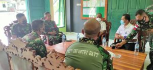 Jalin Kerjasama, Dansatgas Pamtas RI-RDTL Sektor Timur Terima Kunjungan BNNK Belu