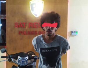 Terduga Curanmor Asal Bima, SR Dibekuk Tim Puma Polres Dompu