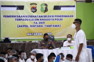 Sebanyak 3.084 Orang Calon Akpol, Bintara dan Tamtama Ikut Seleksi Kesehatan Pertama