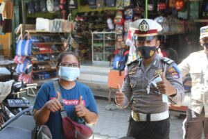 Polres Sumbawa Barat Gelar Ops Keselamatan Rinjani, Sasar Warga Tidak Patuhi Prokes