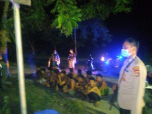 Polsek Batukliang amankan 31 Motor Dari Aksi Balap Liar