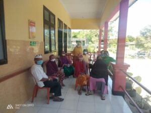 Begini Cara Polsek Utan Sukseskan Vaksinasi Covid-19 Bagi Lansia