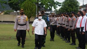 Pimpin Apel Gelar Pasukan, Bupati KSB Paparkan Operasi Ketupat Menjelang Idulfitri 1442 H