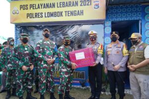 Cek Kesiapan Pos Pengamanan Idul Fitri, Ini Kata Danrem 162/WB