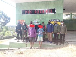 Kompak Patroli Bersama, TNI Polri Gagalkan Penyeludupan Tembako ke Timor Leste