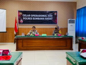 Kapolres Pimpin Gelar Operasional (GO) Dan Mengingatkan Personil Untuk Lakukan Ini