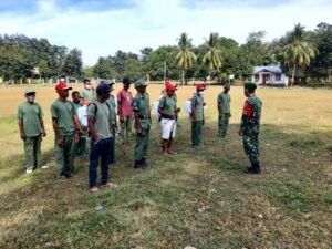 Cegah Covid-19, Pos Turiscain Lakukan penyemprotan Disinfektan