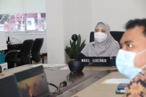 Wagub NTB Hadiri Rakornas Pengawasan Intern Pemerintah 2021, Jokowi Berpesan Percepat Pemulihan Ekonomi