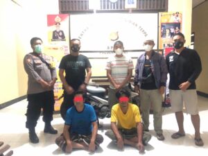 Gegara Postingan di Medsos, Dua Pelaku Curanmor di Pekat Kabupaten Dompu Dibekuk Polisi