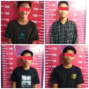 Polisi Tangkap Empat Orang Remaja di Dompu Yang Bacok Seorang Pelajar