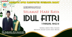 Anggota DPRD Sumbawa Barat Mengucapkan Selamat Hari Raya Idulfitri 1442 Hijriah