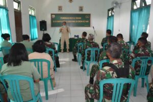 Bintaldam IX/Udayana Berikan Pembinaan Mental Rohani Para Prajurit Korem 162/WB