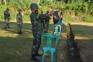 Asah Kemampuan Prajurit, Korem 162/WB Gelar Latihan Menembak