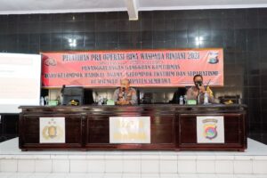 Polres Sumbawa Gelar Latihan Pra Operasi Bina Waspada Rinjani 2021