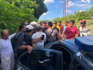 Nyaris Diamuk Massa, Polres Sumbawa Amankan Terduga Pelaku Pencurian Ayam