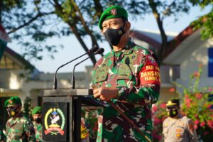 Korem 162/WB Gelar Apel Pengamanan Kunjungan Putri Wapres RI Dr. Hj. Siti Ma’rifah Ma’ruf Amin di NTB