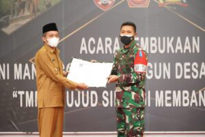 TMMD Ke 111 Tahun 2021 Dihelat di Loteng, Ini Kata Danrem 162/WB