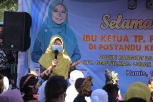 Bunda Niken Apresiasi Percepatan Revitalisasi Posyandu di Lombok Barat