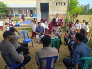 Sambangi Yayasan Imam Syafi’i, Satgas Ops Bina Waspada Polres Sumbawa Barat Imbau Warga Hati-hati Paham Radikalisme