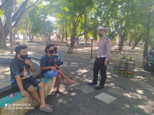 Cegah Covid-19, Polres Sumbawa Konsisten Patroli Ke Tempat Wisata Pastikan Penerapan Prokes
