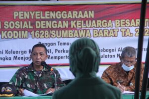 Melalui Komsos, Dandim 1628/SB Harapkan KBT Menjadi Agen Edukasi Covid 19 di Tengah Masyarakat