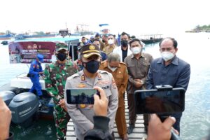 Dukung Percepatan Vaksinasi Nasional, Polres Sumbawa Laksanakan Launching Gerai Vaksin Presisi