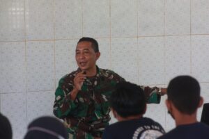Pembekalan Siswa Siswi MAN 1 Taliwang, Kasdim 1628/KSB : Generasi Muda Harus Ikut Berperan Aktif Kampanyekan Prokes Covid -19
